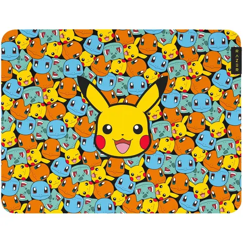 Mousepad Razer Gigantus V2 Medium - Pokémon Kanto Starters Edition, dimensiuni 360 x 275 x 3mm