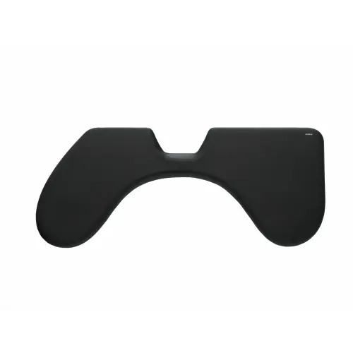 Suport incheietura Contour Design, Piele Ecologica, 135 x 600 x 23 mm, Negru