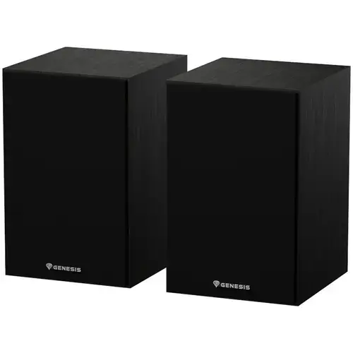 Boxe Genesis Arsen 302BT 2.0, putere RMS 10W x 2, frecventa raspusn 60 - 20000 Hz, material MDF, Negru