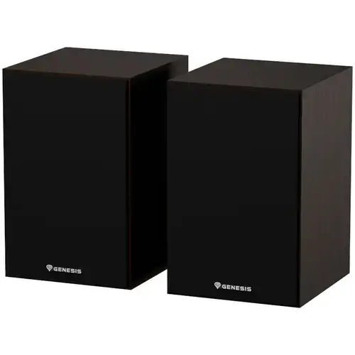Boxe Genesis Arsen 302BT 2.0, putere RMS 10W x 2, frecventa raspusn 60 - 20000 Hz, material MDF, Maro