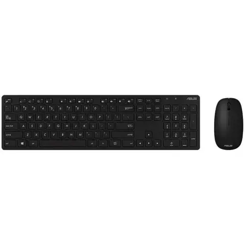 Kit tastatura + mouse wireless ASUS W5000, Negru