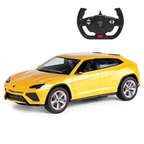 Masinuta Rastar RC - Lamborghini Urus, galben, 1:14