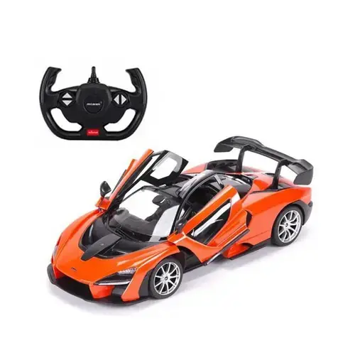 Masinuta Rastar RC - McLaren Senna, portocaliu, 1:14