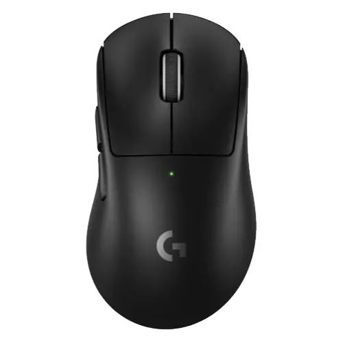 Mouse gaming wireless Logitech PRO X Superlight 2 DEX, ultrausor, senzor LightSpeed Hero, Negru