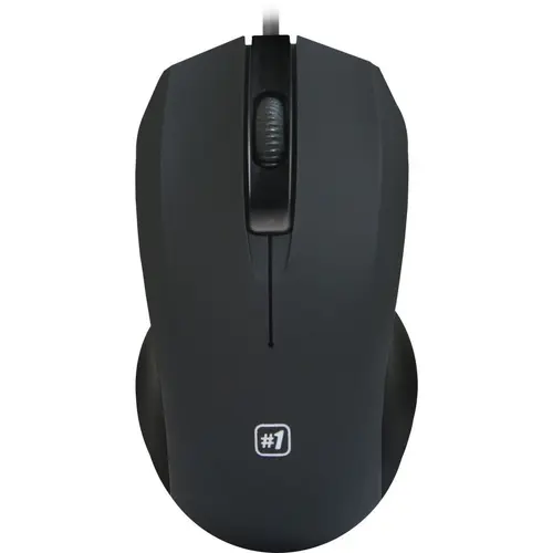 Mouse cu fir Usb Defender, 1000 DPI, Negru