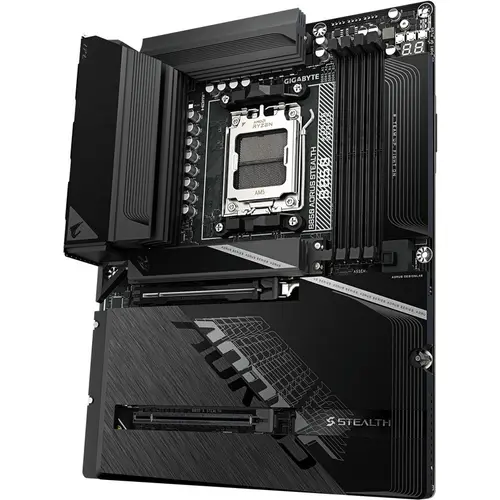 Placa de baza GIGABYTE B850 AORUS STEALTH, AMD B850, AM5, DDR5, ATX