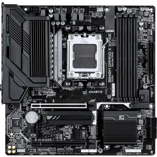 Placa de baza GIGABYTE B840M GAMING X WIFI6E, AMD B840, Socket AM5, mATX