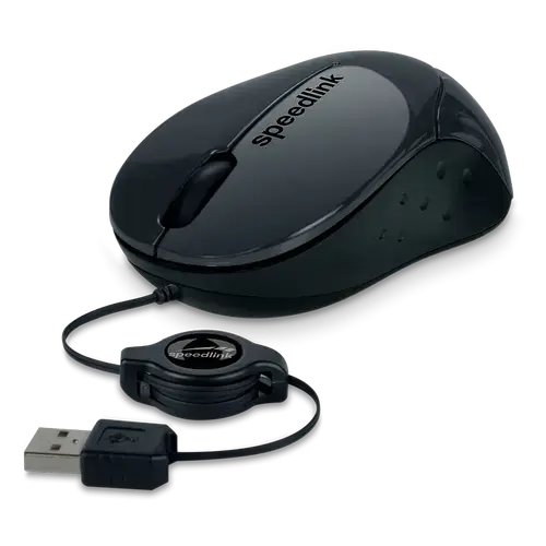 Mouse cu fir Speedlink SL-610012-BK, Negru