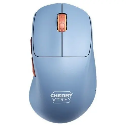 Mouse wireless Cherry XTRFY M64, 26000DPI, Albastru