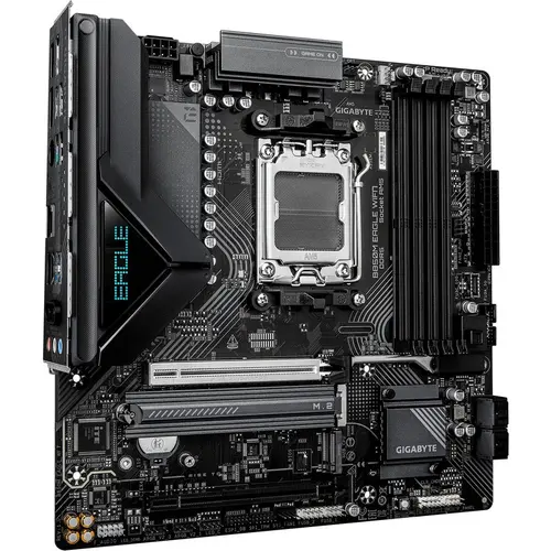 Placa de baza GIGABYTE B850M EAGLE WIFI7, AMD B850, AM5, DDR5, mATX