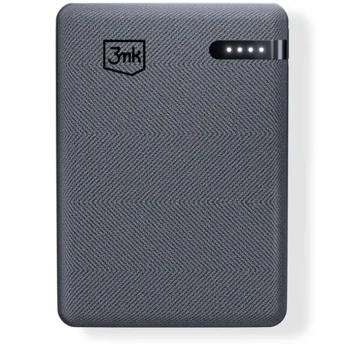Baterie Externa 3MK Pocket, 5000mAh, 12W, 1 x USB-C, Gri