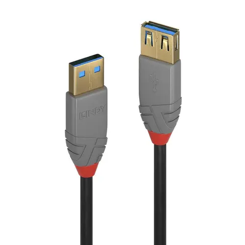Cablu  de date Lindy LY-36760, 0.5m, USB 3.2 Type A, 5Gbps