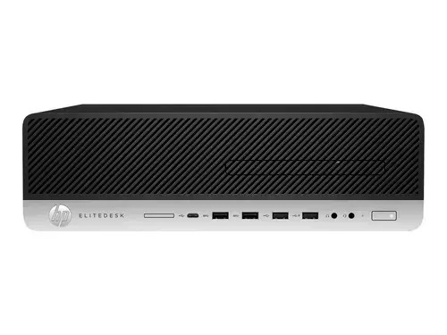 Calculator Sistem PC Refurbished HP EliteDesk 800 G3 SFF, Intel Core i5-7500 3.40-3.80GHz, 8GB DDR4, 128GB SSD, DVD-RW