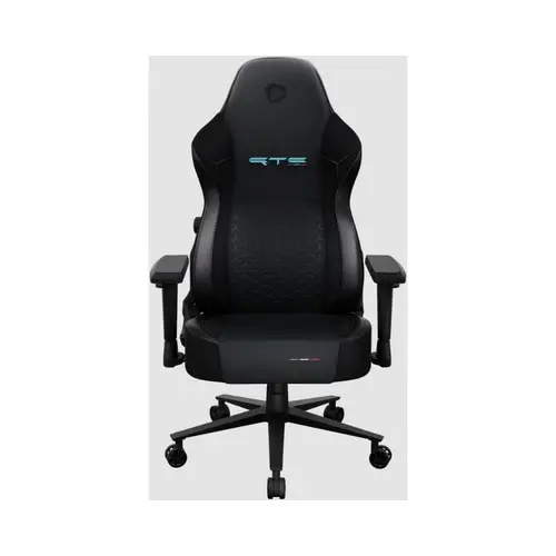 Scaun Gaming Onex RTC ErgoGlide Alcantara, Reglabil, Maxim 125kg, Negru