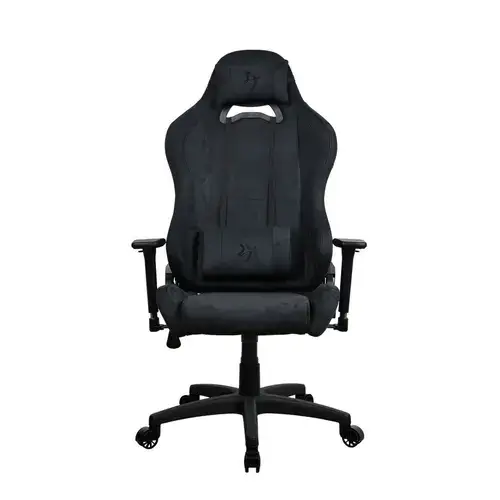 Scaun gaming Arozzi Toretta SuperSoft, suport lombar si cervical, reglabil, Negru
