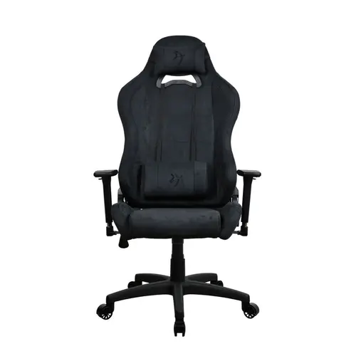 Scaun gaming Arozzi Toretta SuperSoft, suport lombar si cervical, reglabil, Negru