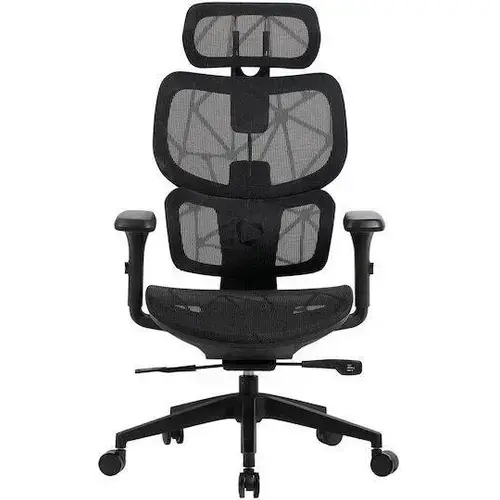 Scaun Gaming Onex Ventra Premium, reglabil, Plasa Mesh, Negru