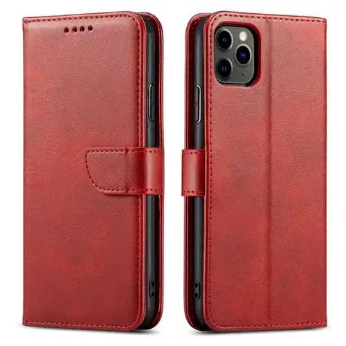 Husa pentru Samsung Galaxy A37 5G, OEM, Marva Wallet, Rosu