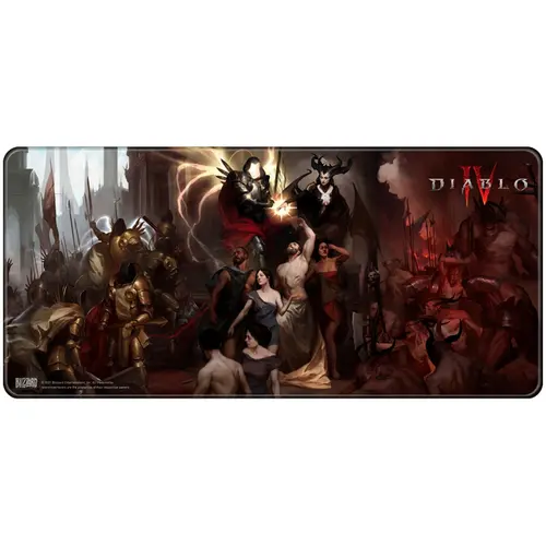 Mousepad gaming Blizzard Diablo IV - Inarius and Lilith, XL, 900x420x4mm, Multicolor