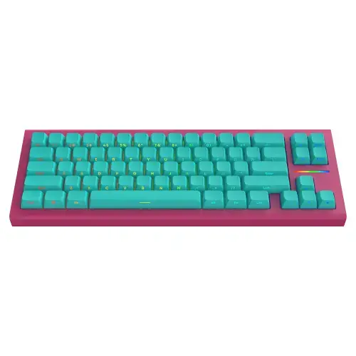Tastatura Gaming Nubi NK68 HE RGB g3ms Magnetite Ice Switch Blue Mecanica