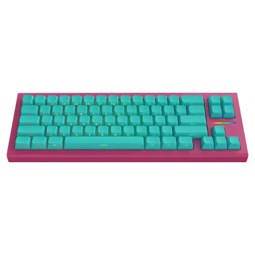 Tastatura Gaming Nubi NK68 HE RGB g3ms Magnetite Ice Switch Blue Mecanica