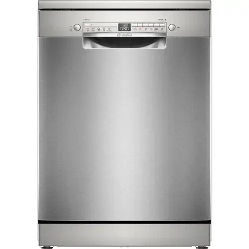 Masina de spalat vase Bosch SMS2HTI06E, 13 seturi, 5 programe, Home Connect, ExtraDry, Hygiene Plus, EcoSilence Drive, DosageAssist, Clasa C, 60 cm, Inox
