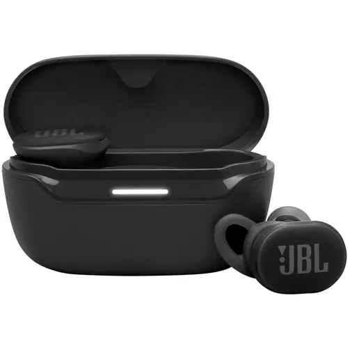 Casti sport In-Ear JBL Endurance Race 2, True wireless, Bluetooth, IP68, Active Noise Cancelling, Autonomie 48 ore, Multi-point, Negru