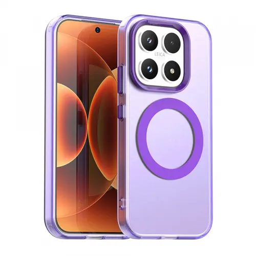 Husa MagSafe pentru Xiaomi 17, Techsuit, CandyCase, Mov