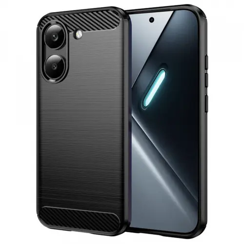 Husa pentru Poco X8 Pro, Techsuit, Carbon, Negru
