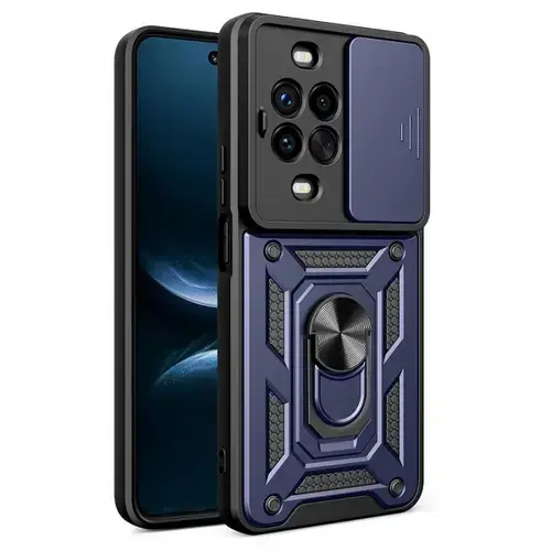 Husa pentru Huawei nova 14 Pro, Techsuit, CamShield, Albastru