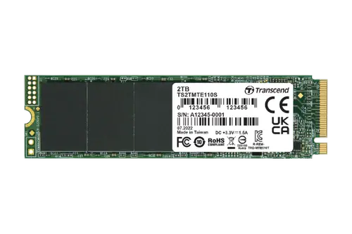 SSD Transcend M.2 MTE110S, 2TB, M.2 2280, PCIe Gen3 x4 NVMe