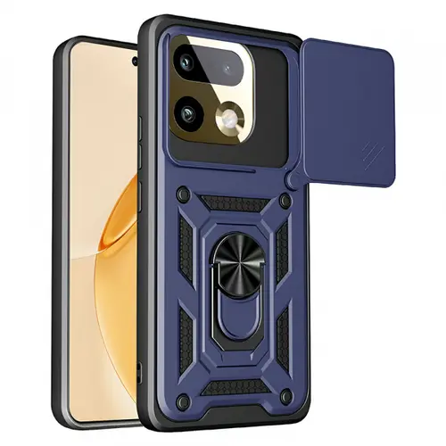 Husa pentru Realme 16 Pro+, Techsuit, CamShield, Albastru