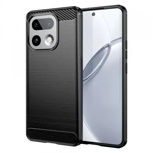 Husa pentru Realme 16 Pro+, Techsuit, Carbon, Negru