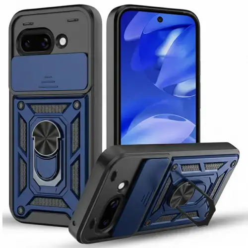 Husa pentru Google Pixel 10a, Techsuit, CamShield, Albastru