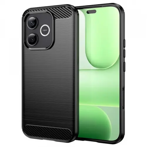 Husa pentru Honor 600 Lite, Techsuit, Carbon, Negru