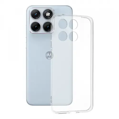Husa pentru Motorola Edge 70 Fusion, Techsuit, Clear, Transparent