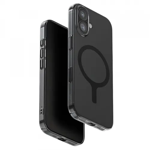 Husa MagSafe pentru Apple iPhone 17, UNIQ, AirSuit MagClick, Neagra