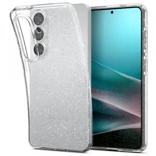 Husa Spigen Liquid Crystal Glitter ACS10703 pentru Samsung Galaxy S26 Plus S947, Transparent
