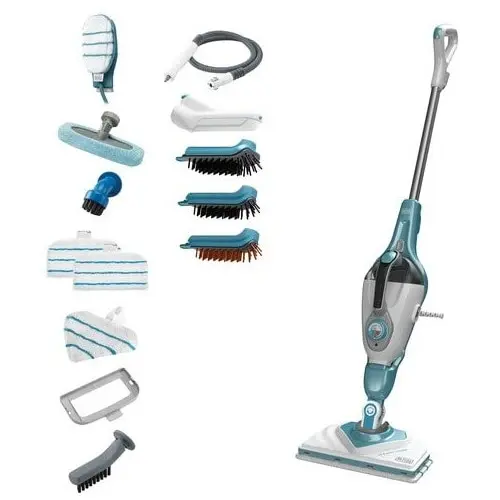 Mop BLACK+DECKER BHSM1610DSM, 1600W, 0.5l, Alb
