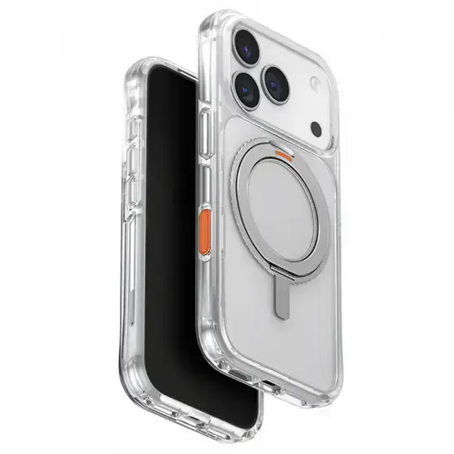 Husa pentru Apple iPhone 17 Pro Max, UNIQ, Swivix, Argintiu