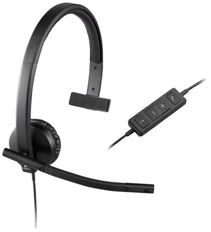 Casti USB Logitech H570e Mono