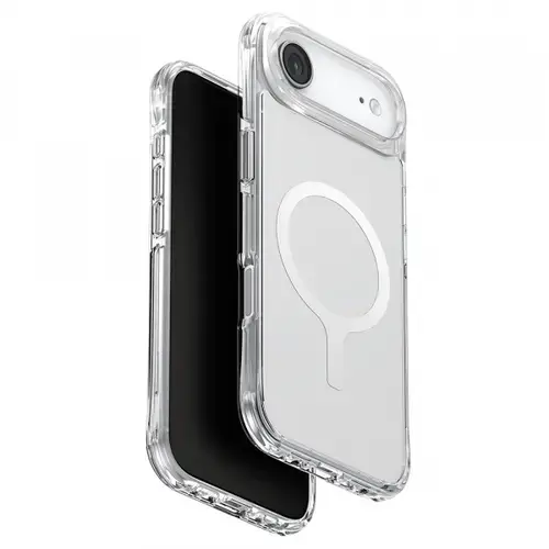 Husa MagSafe pentru Apple iPhone 17 Air, UNIQ, LifePro Xtreme MagClick, Transparenta