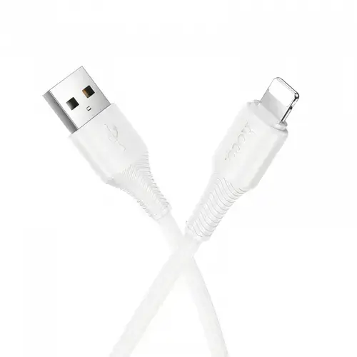 Cablu Date si Incarcare USB-A - Lightning HOCO X120, 18W, 1m, Alb