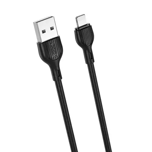 Cablu Date si Incarcare USB-A - Lightning XO Design NB200, 10W, 2m, Negru