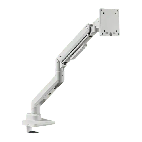 Suport birou 1 monitor Serioux MM69-C012, gas spring, 17″-49″, 20kg, Alb