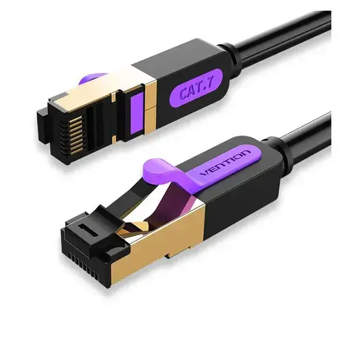 Patchcord SFTP Vention Cat.7, 1m, Negru