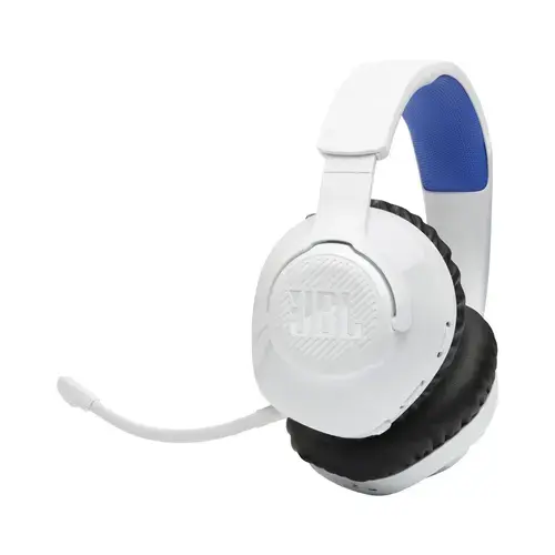Casti Gaming Wireless JBL Quantum 360P Console, Wireless, autonomie 26 ore, Alb