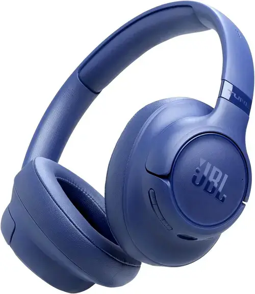 Casti over-ear JBL Tune 730BT, Pure Bass Sound, Bluetooth 6.0, Conectare Multi-Point, Redare pana la 76 h, Albastru