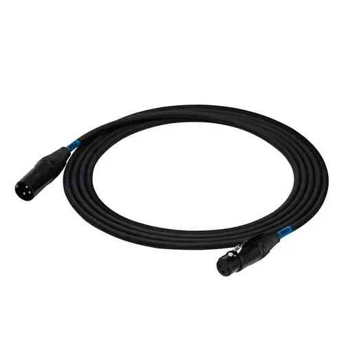 Cablu XLR microfon SSQ XX1, 1 m, Negru