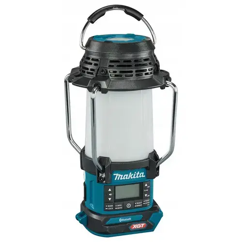 Radio de santier 3in1 cu lampa, lanterna Makita MR009GZ, Bluetooth, 300 lumeni, 126x147x295mm